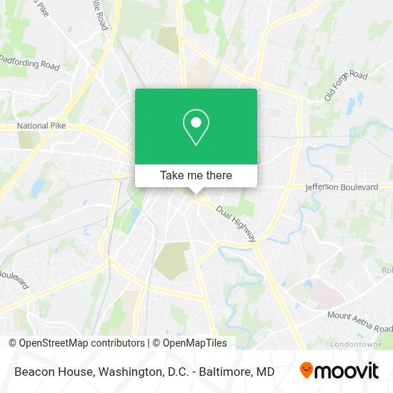 Beacon House map