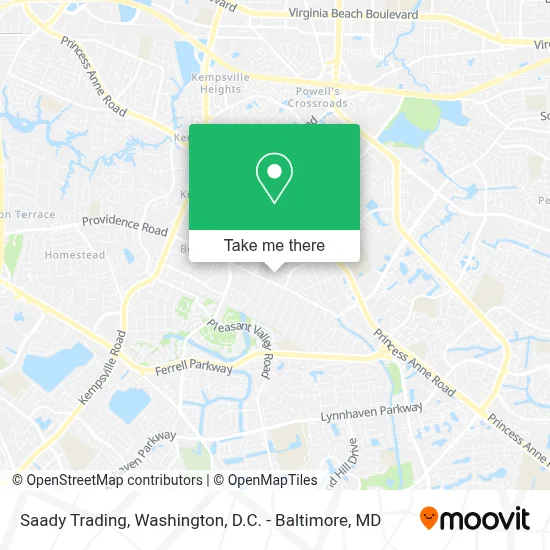 Saady Trading map