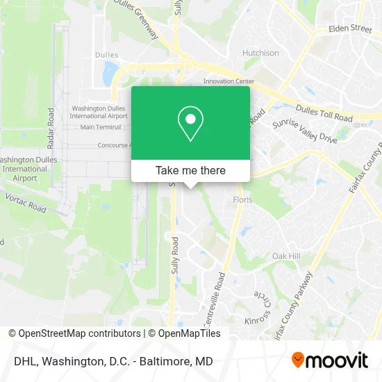 DHL map