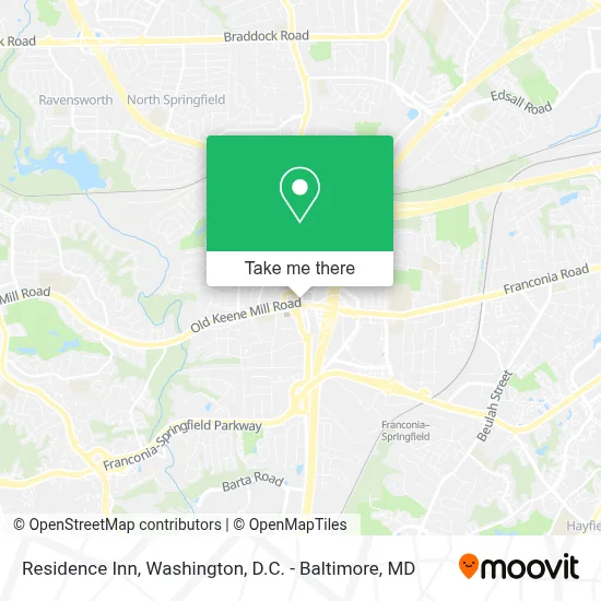 Residence Inn map