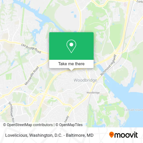 Lovelicious map