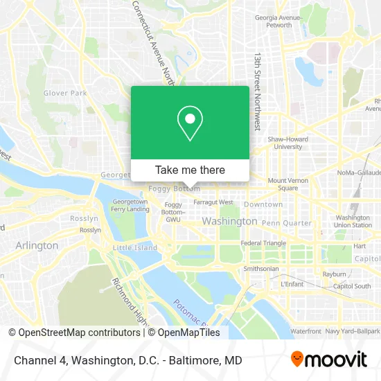 Channel 4 map
