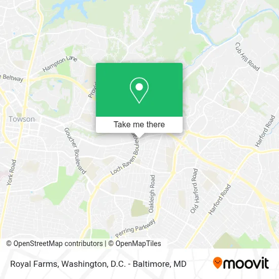 Royal Farms map