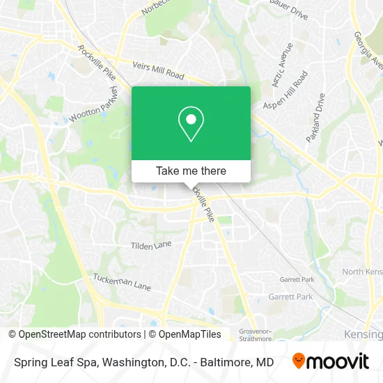 Spring Leaf Spa map