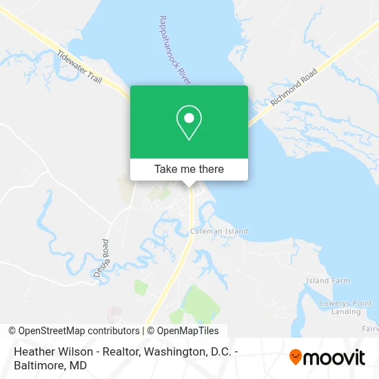 Heather Wilson - Realtor map