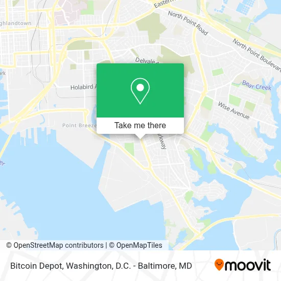 Bitcoin Depot map