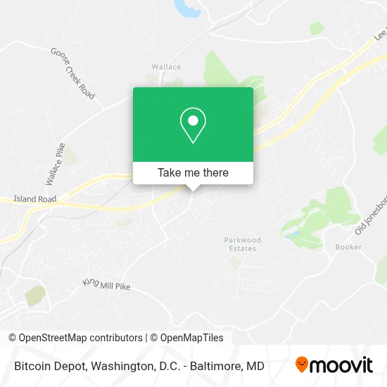 Bitcoin Depot map