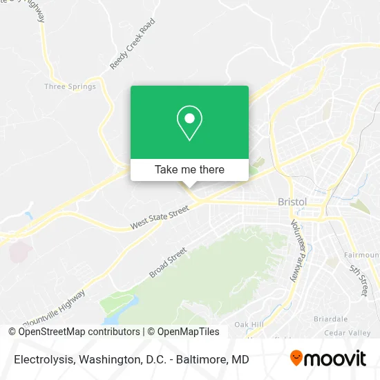 Electrolysis map