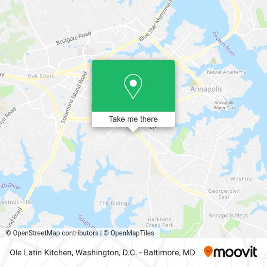 Ole Latin Kitchen map