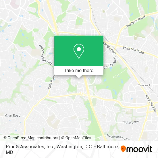 Rmr & Associates, Inc. map