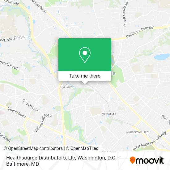Healthsource Distributors, Llc map