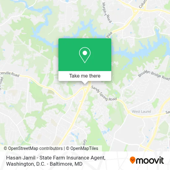 Hasan Jamil - State Farm Insurance Agent map