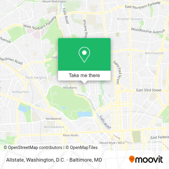 Allstate map
