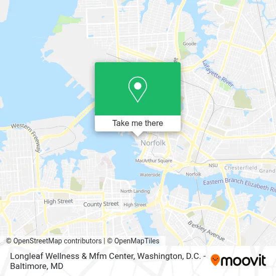 Longleaf Wellness & Mfm Center map