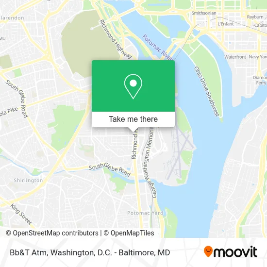 Bb&T Atm map