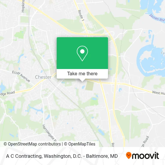 A C Contracting map