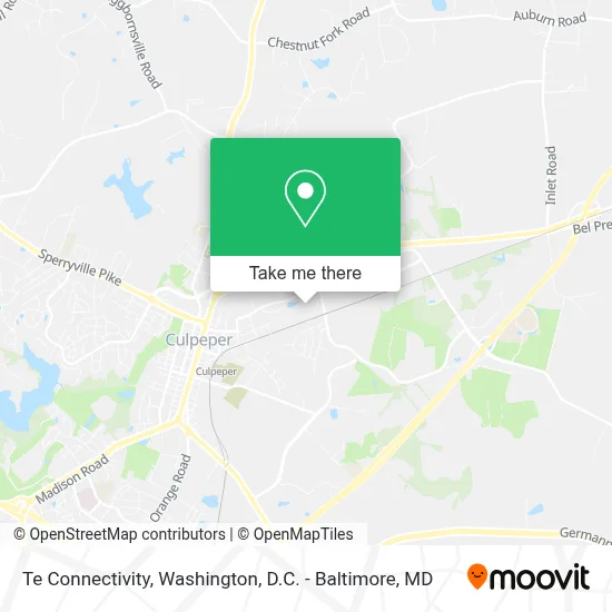 Te Connectivity map