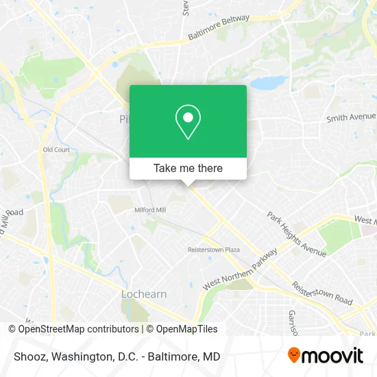 Shooz map