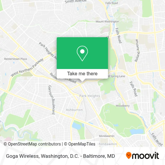 Goga Wireless map