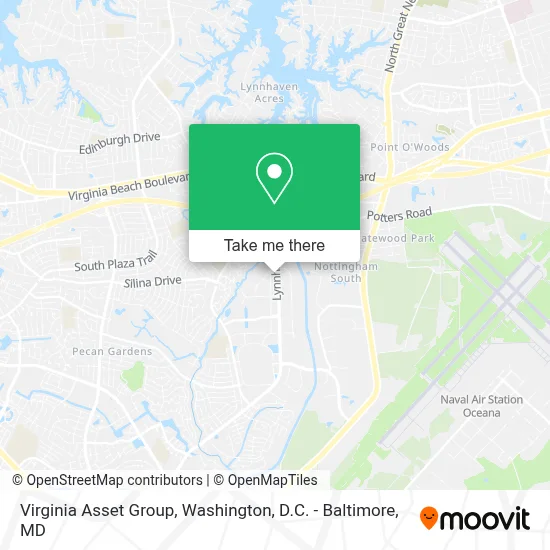 Virginia Asset Group map