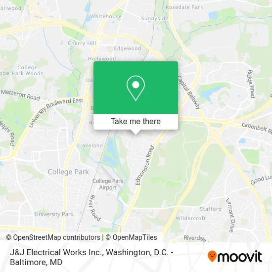 J&J Electrical Works Inc. map