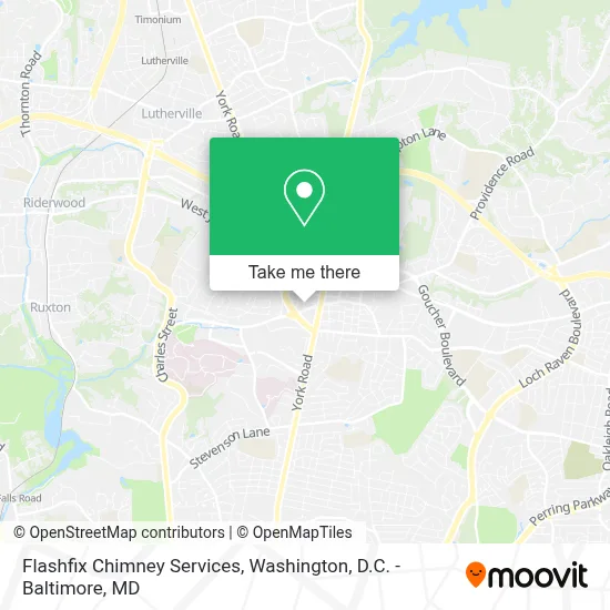 Flashfix Chimney Services map