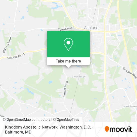 Kingdom Apostolic Network map