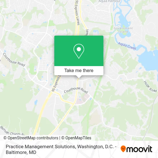 Practice Management Solutions map