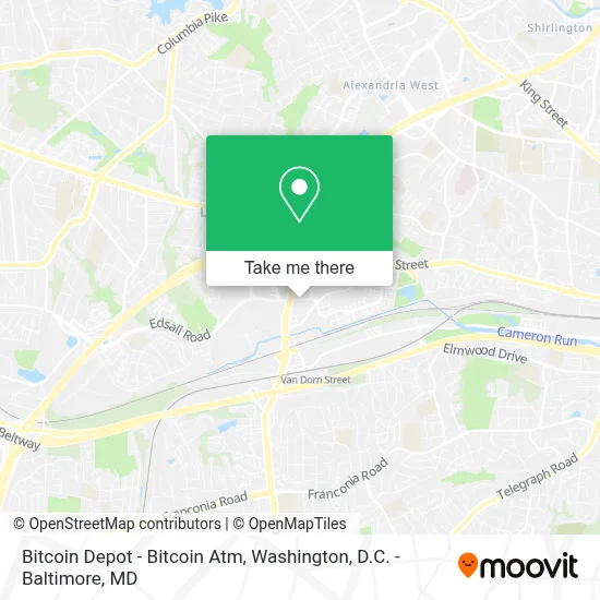 Bitcoin Depot - Bitcoin Atm map