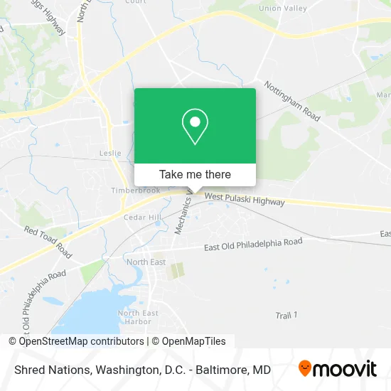 Shred Nations map