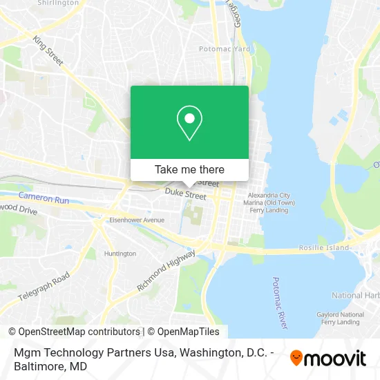 Mgm Technology Partners Usa map