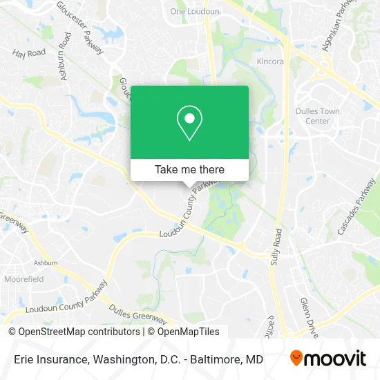 Erie Insurance map
