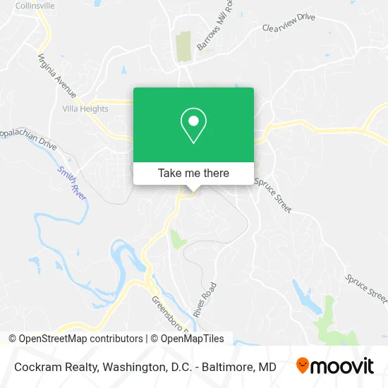 Cockram Realty map