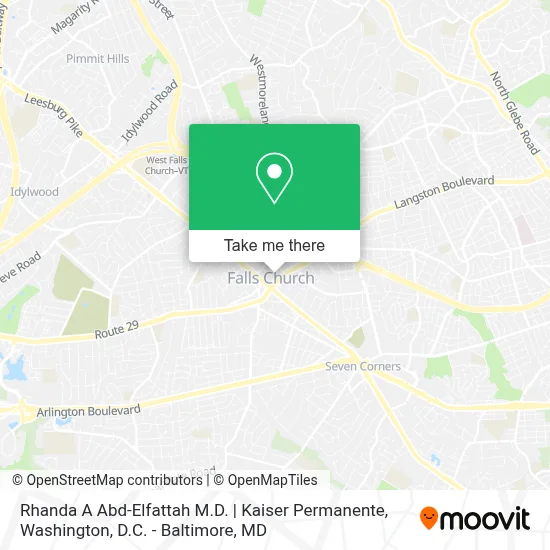 Rhanda A Abd-Elfattah M.D. | Kaiser Permanente map