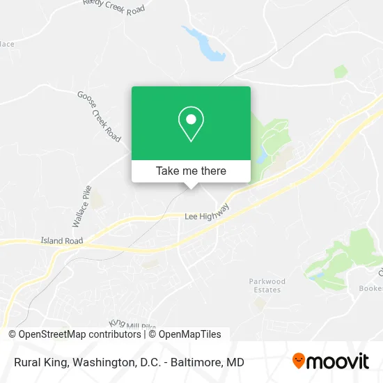 Rural King map