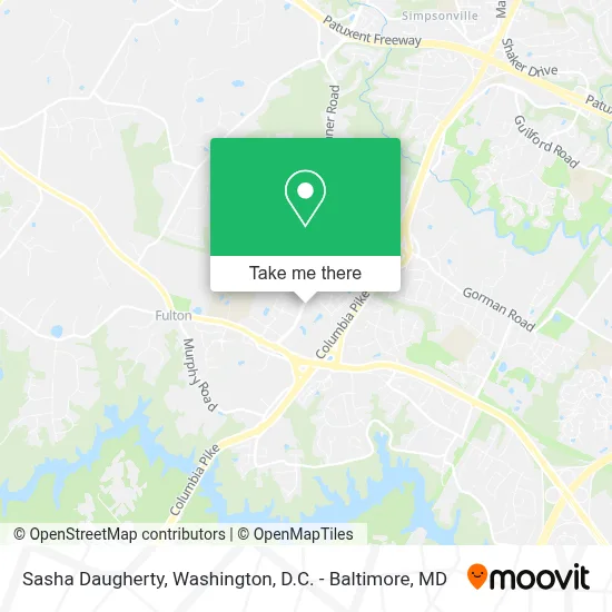 Sasha Daugherty map