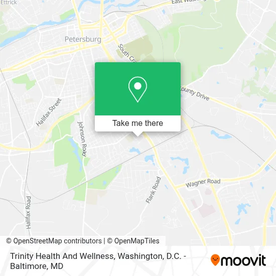 Trinity Health And Wellness map