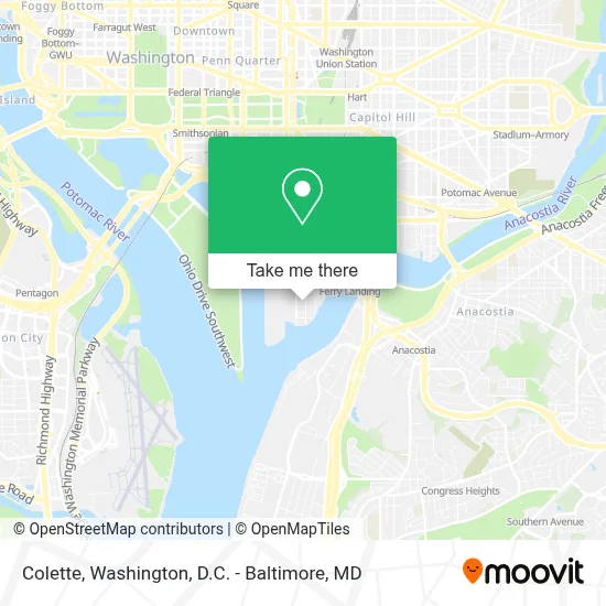 Colette map