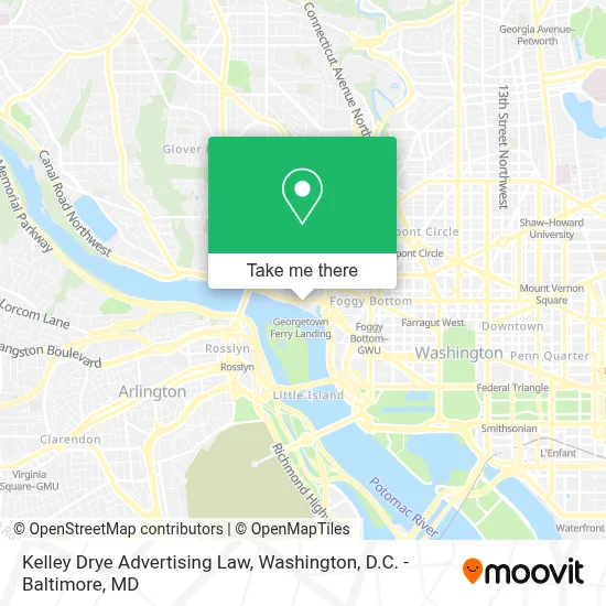 Kelley Drye Advertising Law map
