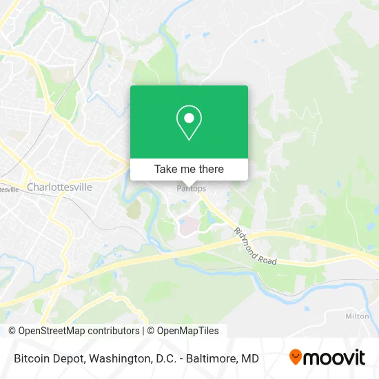 Bitcoin Depot map