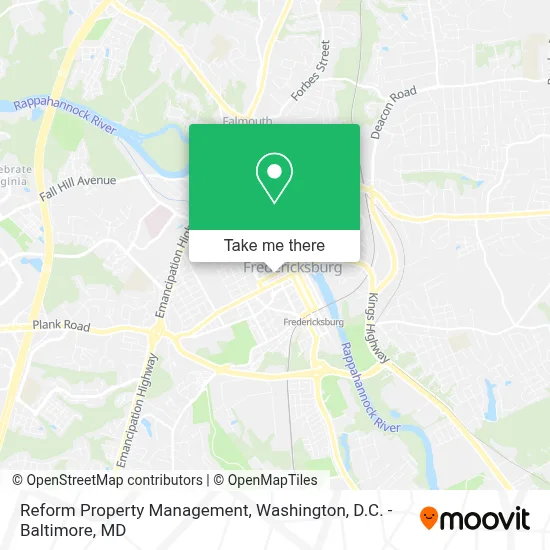 Reform Property Management map
