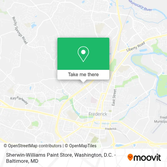 Sherwin-Williams Paint Store map