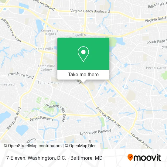 7-Eleven map