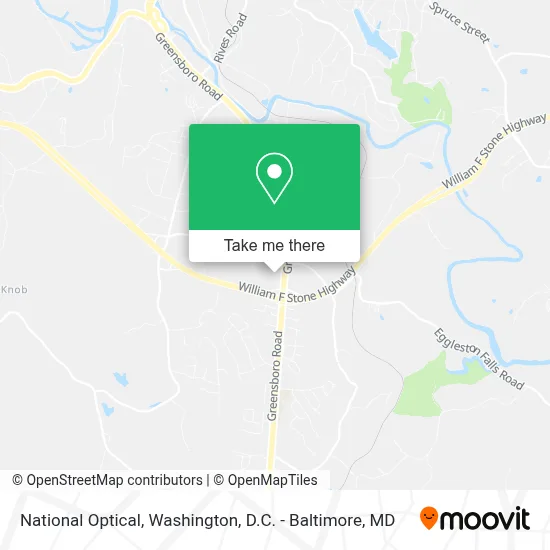 National Optical map