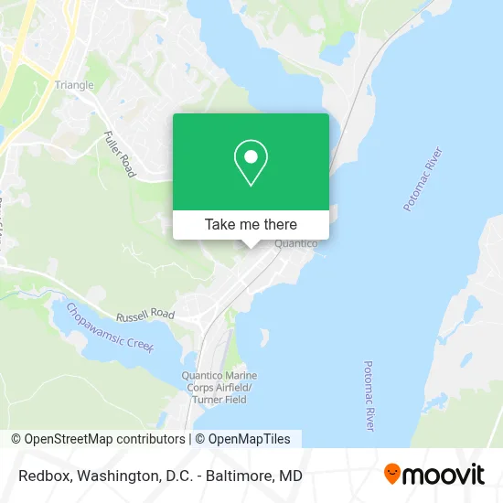 Redbox map