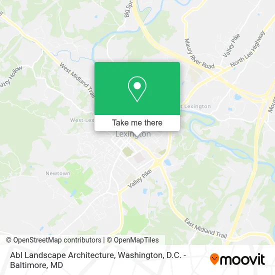 Abl Landscape Architecture map