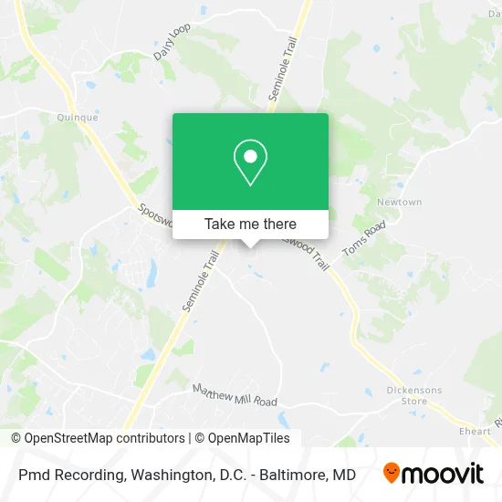 Pmd Recording map