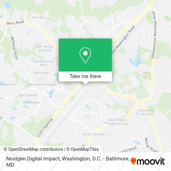 Nextgen Digital Impact map