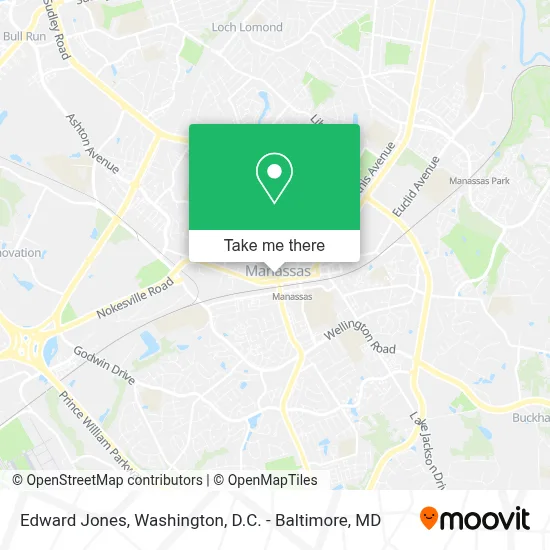 Edward Jones map
