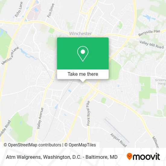 Atm Walgreens map